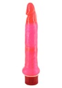 Masážny/análny-JELLY ANAL SLIM JIM VIBRATOR PINK