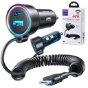 RÝCHLA NABÍJAČKA DO AUTOMOBILU JOYROOM S KÁBLOM USB TYPU C PD QC3.0 VÝKONNÝ 60 W