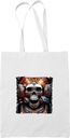 Skull Skeleton Bag biela 5