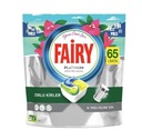 Fairy Platinum kapsule do umývačky riadu 65 Lemon