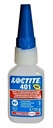 LOCTITE 401 20g - KYANOAKRYLÁTOVÉ sekundové lepidlo