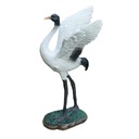 Vonkajšie záhradné umenie Sculpture Crane Miniatúrne pre