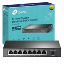 Vypínač TP-Link TL-SG1008P PoE 8xGE 4xPOE kovový