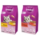 Whiskas suché krmivo pre mačky MIX CHUTÍ 2x3,8kg