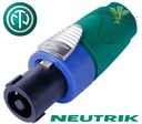 NEUTRIK NL4FX-5 stĺpiková zástrčka - SPEAKON konektor