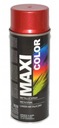 MAXI COLOR FARBA v spreji metalická červená 400ml