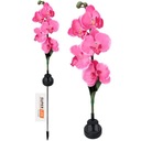 Solárne LED záhradné svietidlo FLOWER ORCHID ORCHID SuperLED