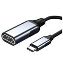 USB-C HDMI ADAPTÉR KÁBLOVÝ ROZBOČOVAČ USB TYP C NA HDMI MHL HD 4K 60HZ