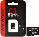 64GB microSD karta pre IP kamery Hikvision C1 92MB/s