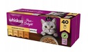 WHISKAS Guláš pre dospelých 40x85g Hydinové pochúťky