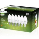 6x LED žiarovka E14 7W 65W 4000K LUMILED