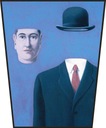 Obrazovka Pilgrim od René Magritte