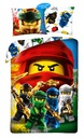 POSTEĽNOSŤ 140x200 LEGO kociek ninjago Kai Sensei Wu