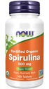 NOW Foods Spirulina Bio 500mg MIKRORIAS 100t