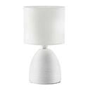 ILUMI DOMOTTI BIELA ​​STOLNÁ LAMPA 14x14x25 CM