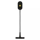 Stolná LED lampa Black & Home, čierna