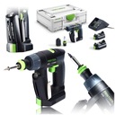 VŔTAČKA FESTOOL, SKRUTKOVAČKA, 2xAKU, SÚPRAVA 10,8V