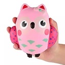 Kawaii Squishy Cute Pink Cartoon Owl Soft