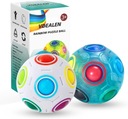 MAGIC BALL PUZZLE CUBE PUZZLE CUBE KOČKY MODRÉ A BIELE 2KS