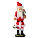 Drevený luskáčik Santa Claus 38 cm