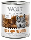 Wolf of Wilderness Oak Woods Venison plechovka 800g