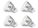 LED žiarovky teplá biela 5W 12V AC/DC 4 kusy