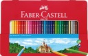 Pastelky Faber-Castell Castle, 36 ks v kovovej krabičke