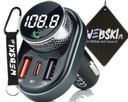 FM BLUETOOTH VYSIELAČ QC USB RÝCHLA NABÍJAČKA