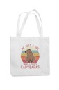 Capybara Copybara Bag Fan's Gift White 4