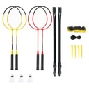 NRZ264 ALUMINIUM / BADMINTON SET 4 RAKETY