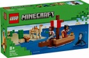 LEGO Bricks Minecraft 21259 Plavba pirátskou loďou