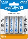 4x NI-MH EVERACTIVE R6/AA 2000mAh BATÉRIE