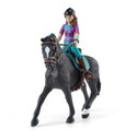 SCHLEICH FOX AND STORM HANNOVER HORSE + AKC 42541