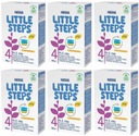 6x Nestlé LITTLE STEPS 4 ďalšie mlieko 500g