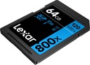 64 GB Lexar Pro 800X SDHC/SDXC UHS-I U1/U SD karta