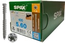 SPAX-D PALUBNÉ SKRUTKY 5x60 A2 400ks STRIEBOR