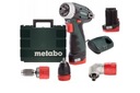 METABO SKRUTKOVAČ 12V 600156500 + 3 RÝCHLORUČKY