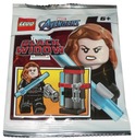 LEGO 242109 - Avengers BLACK WIDOW + zbraň + stojan