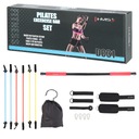 SET PILATES HMS DC31 GUMY FITNESS ŠPORTOVÉ TRÉNINGOVÉ PÁSY