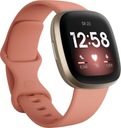 Ružové inteligentné hodinky Fitbit Versa 3