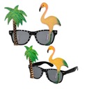 Párty okuliare Hawaiian Tropical Palm Tree Flamingo Photo booth Photo gadget