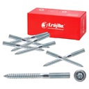 Skrutka TORX DVOJZÁVITOVÁ - 8x100 mm - 100 ks