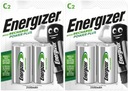 4x batérie ENERGIZER Power Plus C R14 2500mAh