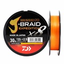 Daiwa J-Braid Expedition X8E 0,10 mm 150 m SMASH ORANŽ.