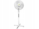 VENTILÁTOR STOJACÍ PODLAHOVÝ VENTILÁTOR 40 cm Biela