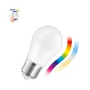 WIFI E27 guľová žiarovka 5W LED RGB SMART aplikácia