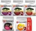 Kapsuly TASSIMO Jacobs MEGA Set CREMA XL 85ks