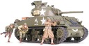 M4A3 Sherman 75 mm kanón 1:35 Tamiya 35250