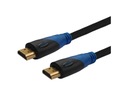 HDMI kábel SAVIO CL-07 nylonový oplet v1.4 4Kx2K 3m