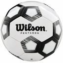 Futbalový futbal Wilson Pentagon SB BL bielo-čierny WTE8527XB05 R.5